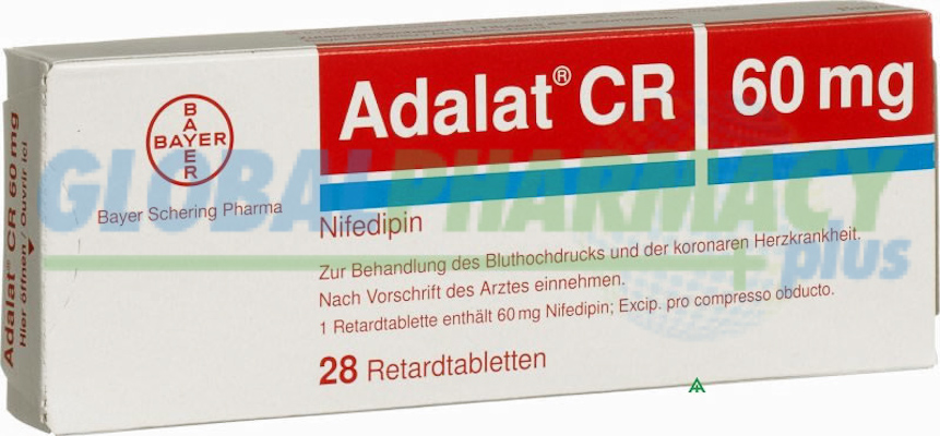 Buy Adalat CC, purchase Nifedipine, Brand Name Adalat CC | Global