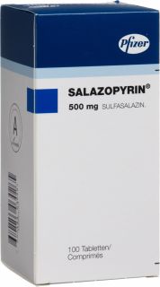Azulfidine (Sulfasalazine) Pills