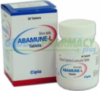 Abacavir+Lamivudine (Epzicom) 600/300 mg , 30 Pills
