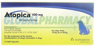 Atopica (Cyclosporine) Capsules for Dogs