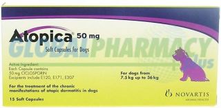 Atopica (Cyclosporine) Capsules for Dogs