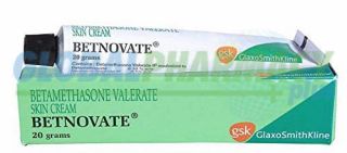 Betatrex (Betamethasone Valerate) 0.1%, 20gm Tube