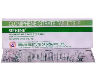 Clomid (Clomiphene Citrate) - 50mg, 50 Tabs