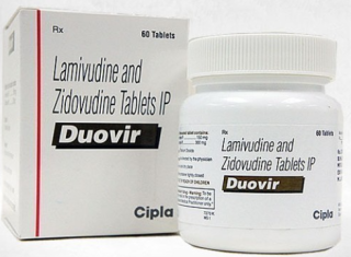 Combivir 150/300mg, 60 Caps Lamivudine/Zidovudine