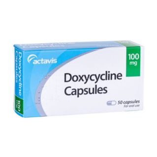 Doxycycline Hyclate 100mg, 100 Capsules