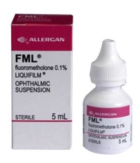 Flarex/FML (Fluorometholone Acetate) - 0.1%, 5 ml Drops
