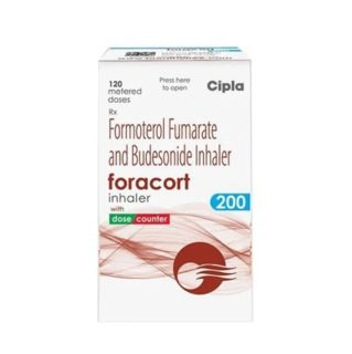 Symbicort HFA Inhaler - Cipla Foracort 200/6mcg (equiv. 160/4.5mcg) 120 MDI