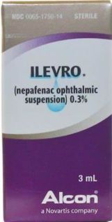 Nevanac / Ilevro (Nepafenac) eye drops
