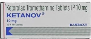 Ketorolac (Ketorolac Tromethamine) - 10mg, 100 Tabs