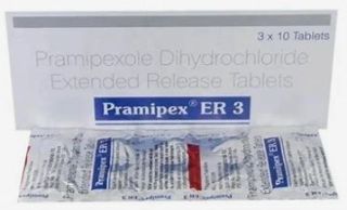 Mirapex ER (Pramipexole ER) - 3mg, 50 Pills