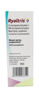 RYALTRIS Nasal Spray, 25/600mcg - 240 Doses
