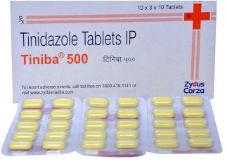 Tinidazole (Tindamax) 500mg, 100 tabs
