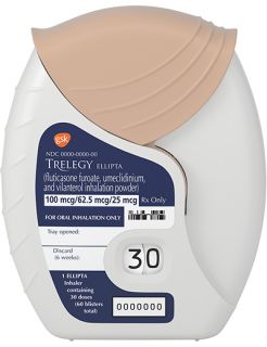 Trelegy Ellipta - COPD - Inhaler