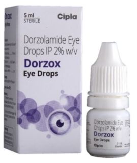 Trusopt (Dorzolamide HCL) - 2%, 5 ml