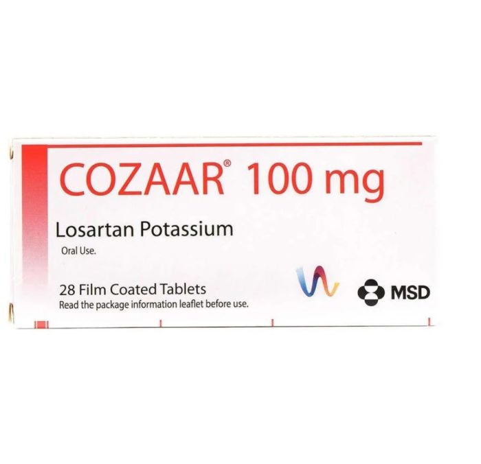 Cozaar (Losartan) Tablets: Effective Treatment for High Blood Pressure