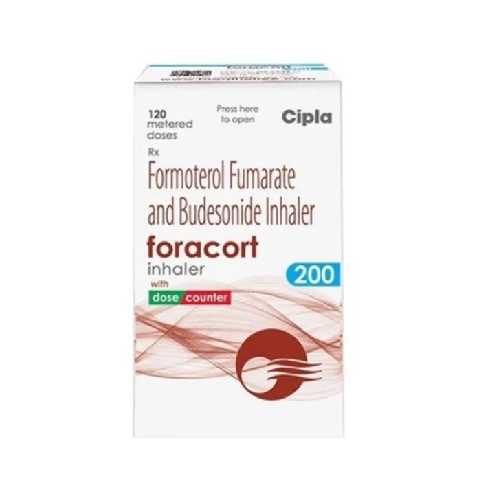 Symbicort HFA Inhaler - Cipla Foracort 200/6mcg (equiv. 160/4.5mcg) 120 MDI