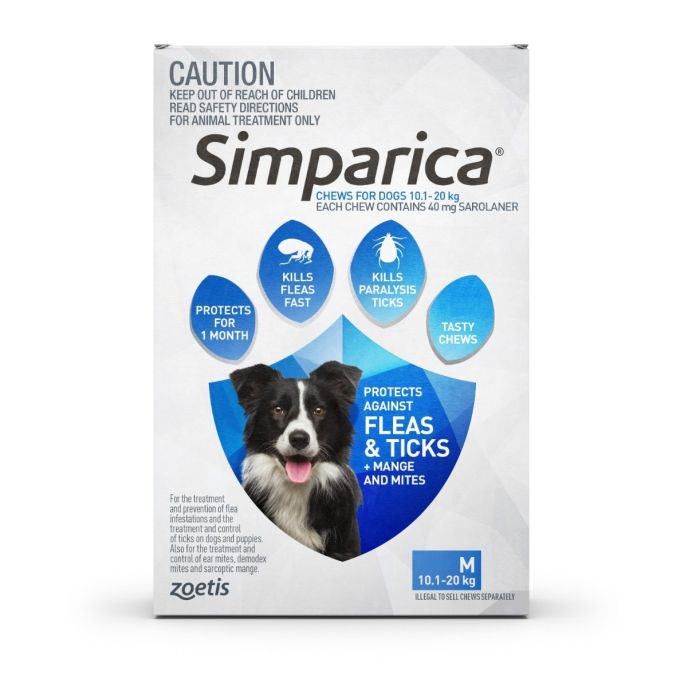 SIMPARICA TRIO Chewable for Dogs
